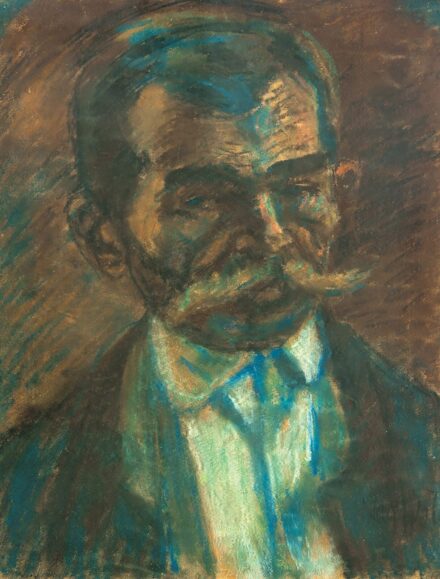 Nagy István (1873-1937): Férfiportré (Önarckép)