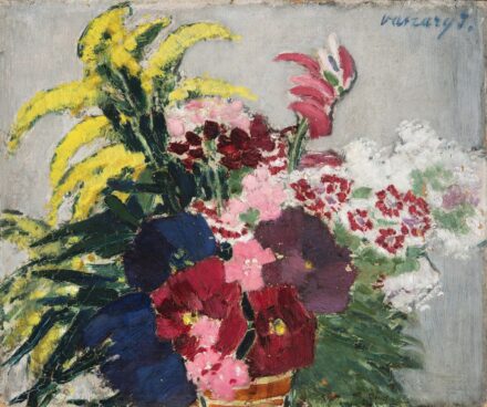 Vaszary János (1867-1939): Virágcsendélet