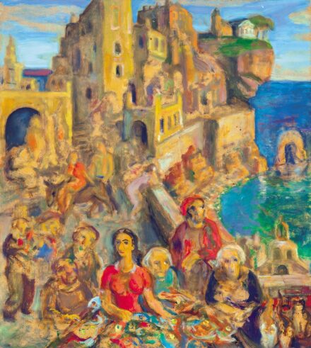 Szabó Vladimir (1905-1991) : Citta Marittima, 1987