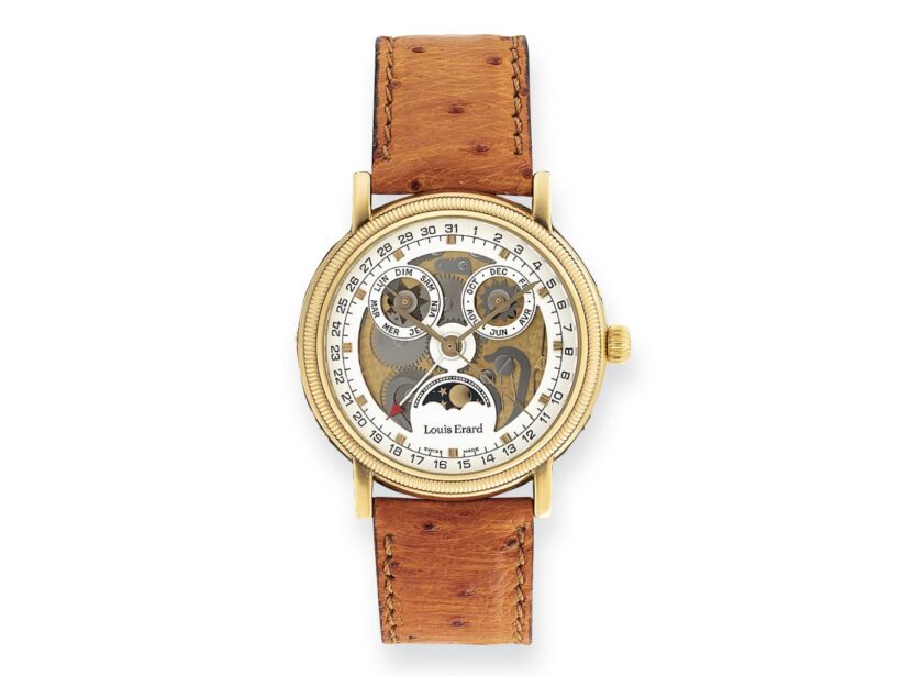 Louis Erard skeleton óra