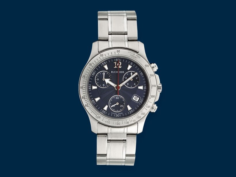 Bucherer acél férfi karóra