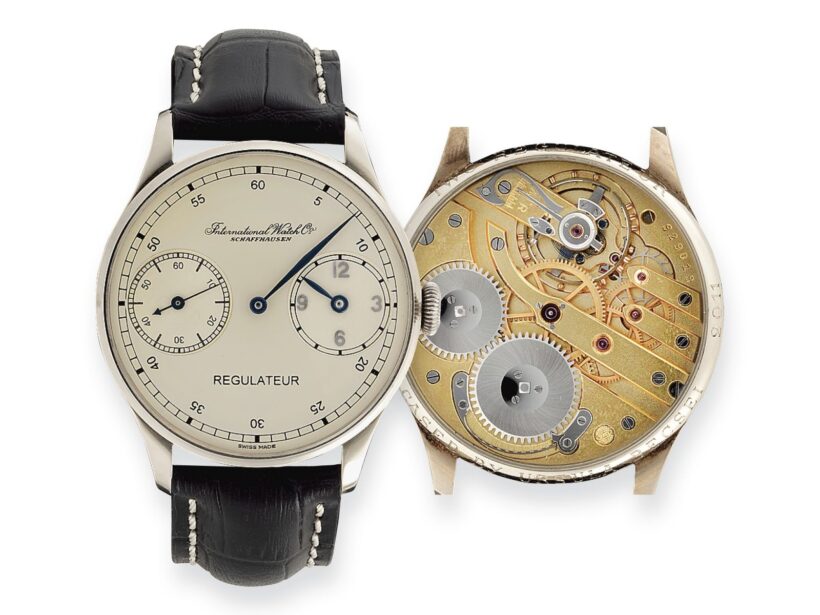 IWC Schaffhausen Regulateur férfi karóra