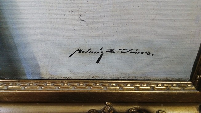 MOLNÁR Z JÁNOS (1880-1960) Csendélet gyümölcsökkel - Image 2