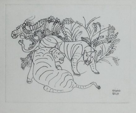 Kádár Béla (1877 - 1956): Tigris