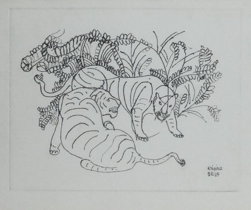 Kádár Béla (1877 - 1956): Tigris