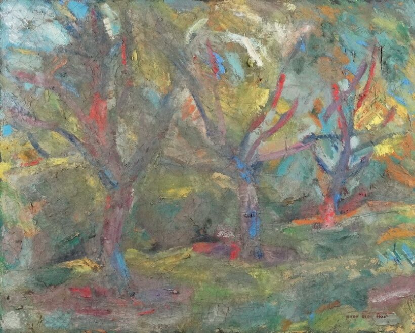 Nagy Előd: Színes fák, 1976