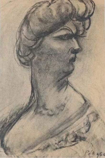 Pór Bertalan (1880 - 1964): Ruby Mercer, operaénekesnő, 1960