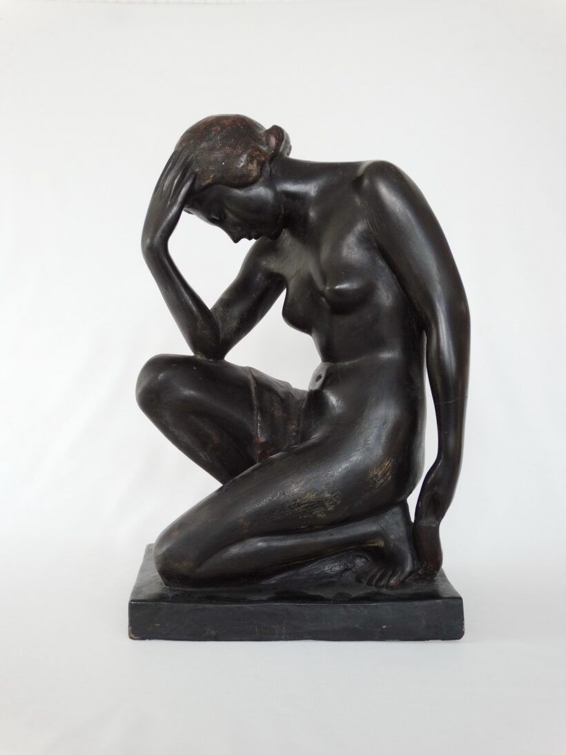 Gabay László (1897 - 1952): Térdelő akt