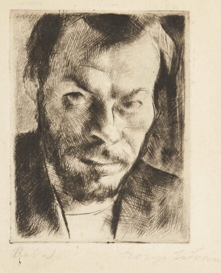 Szőnyi István (1894 - 1960): Szakállas önarckép