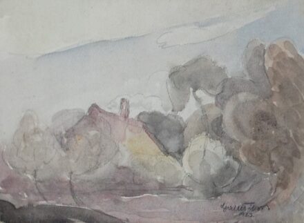 Gallé Tibor (1896 - 1944), Erdőszéle, 1923