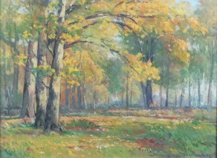 Halasi Horváth István (1904-1994), Erdőrészlet, 1951