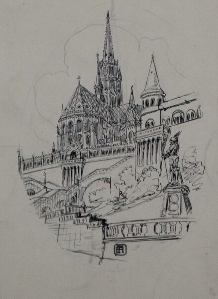 Helbing Ferenc (1870 - 1958), Budapesti látképek, 1930-as évek