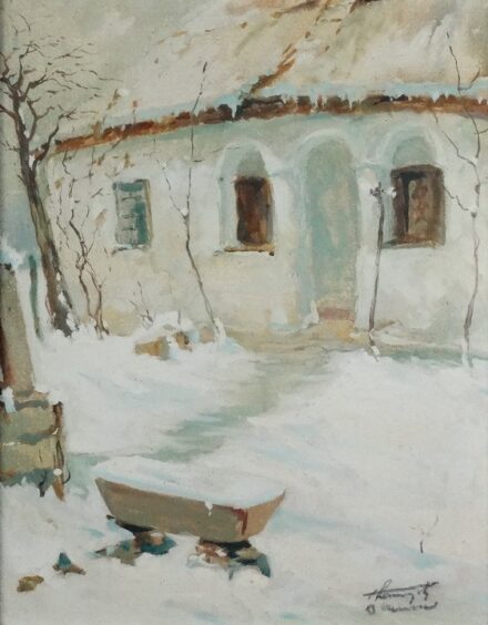 Thomas Antal (1889-1967), Parasztudvar