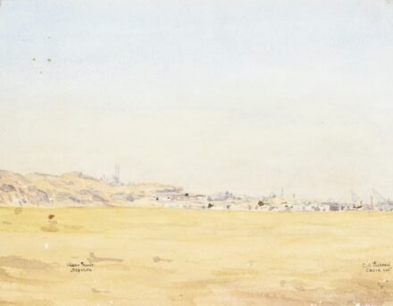 Triboud, C. O. jelzéssel, Kairó a távolból, 1905