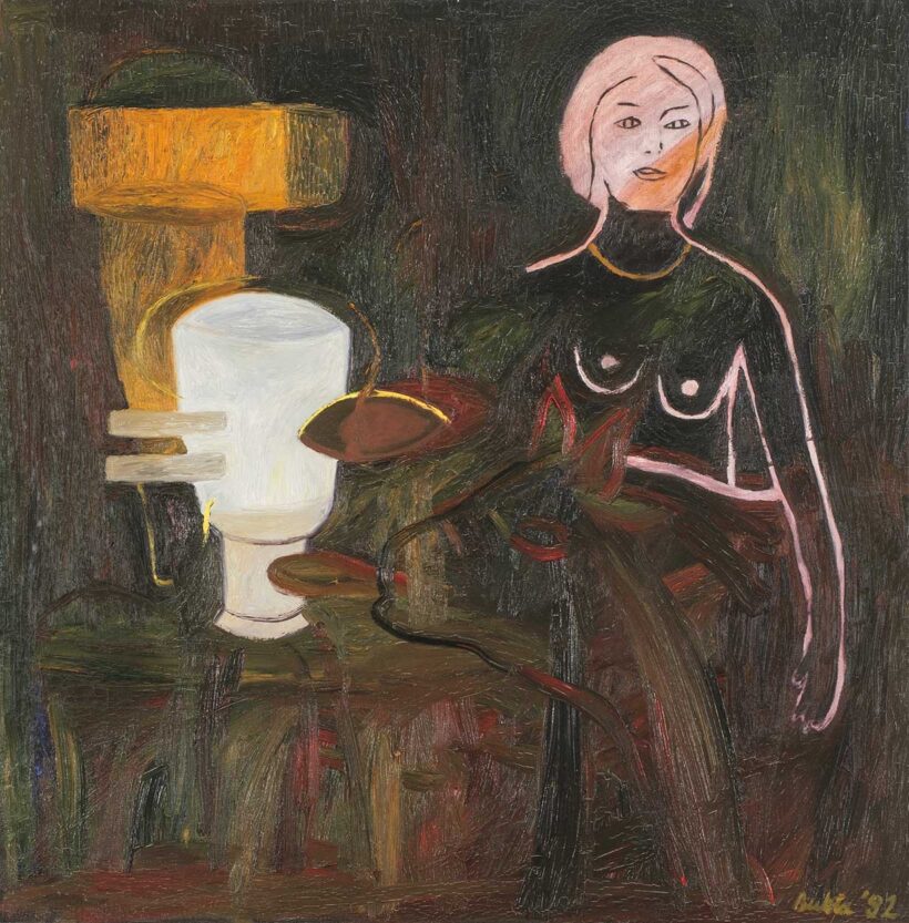 Bukta Imre (1952):Lány a tehenészetből, 1992
