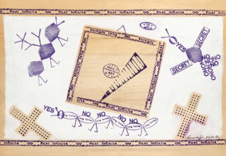 Perneczky Géza (1936):Mail-art, 1986