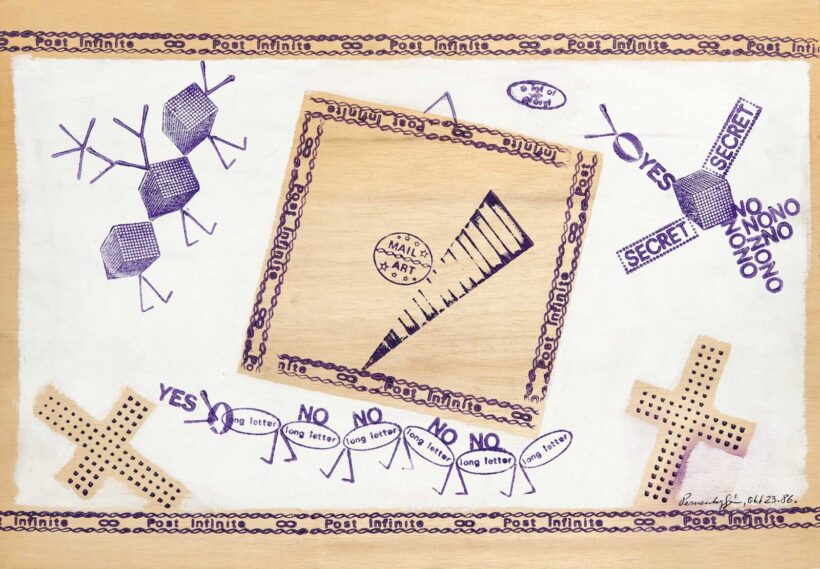 Perneczky Géza (1936):Mail-art, 1986