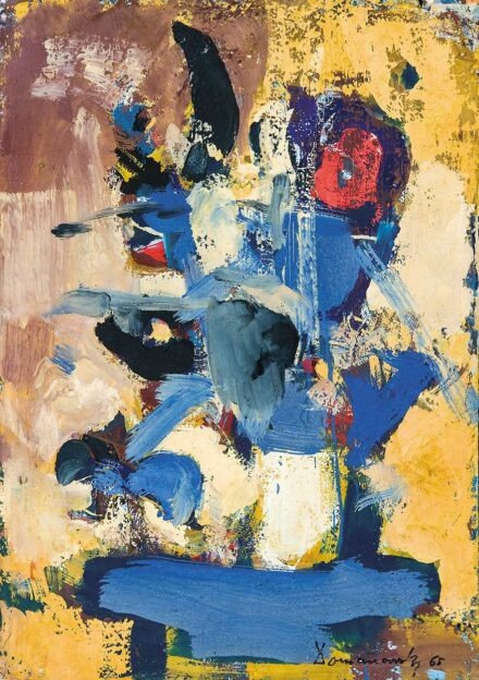 Domanovszky Endre (1907-1974):Virágcsendélet, 1965