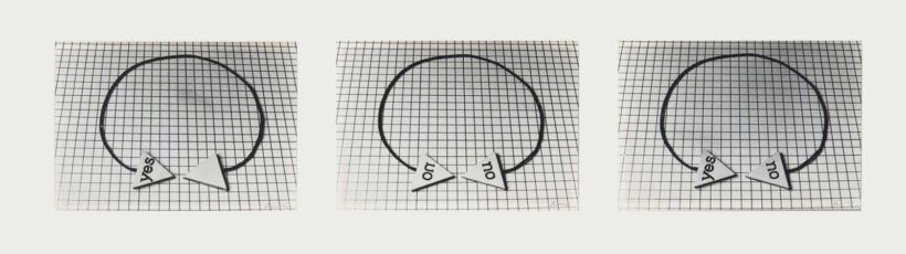 Perneczky Géza (1936):Yes - No Concept, 1973