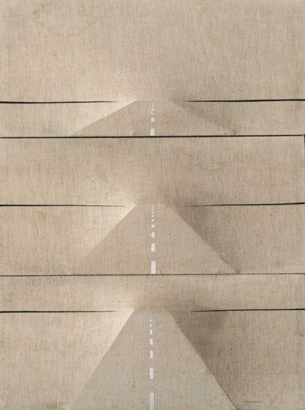 Ficzek Ferenc (1947-1987):Cím nélkül (Út / Oborniki), 1979