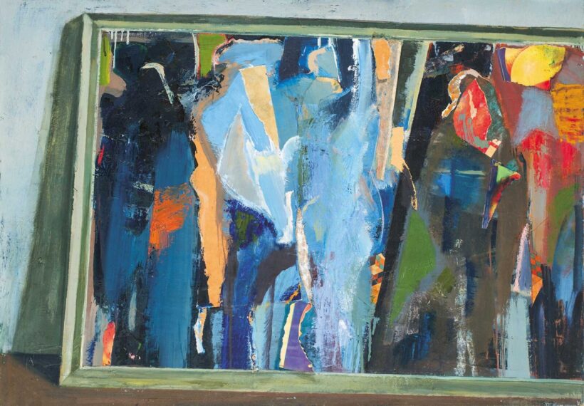 Tolvay Ernő (1947-2014):Képkeretben, 1975