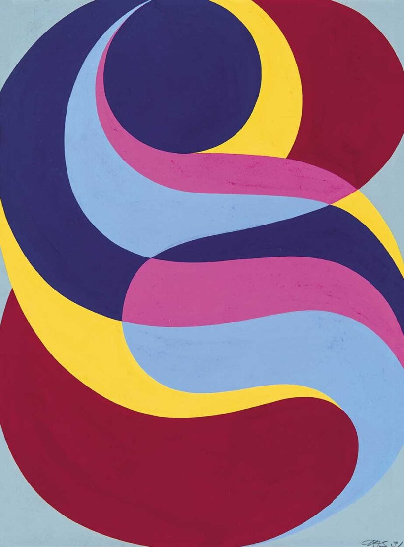 Beöthy Steiner Anna (1902-1985):Absztrakt kompozíció, 1931