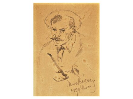 Munkácsy Mihály: Férfiportré, 1879