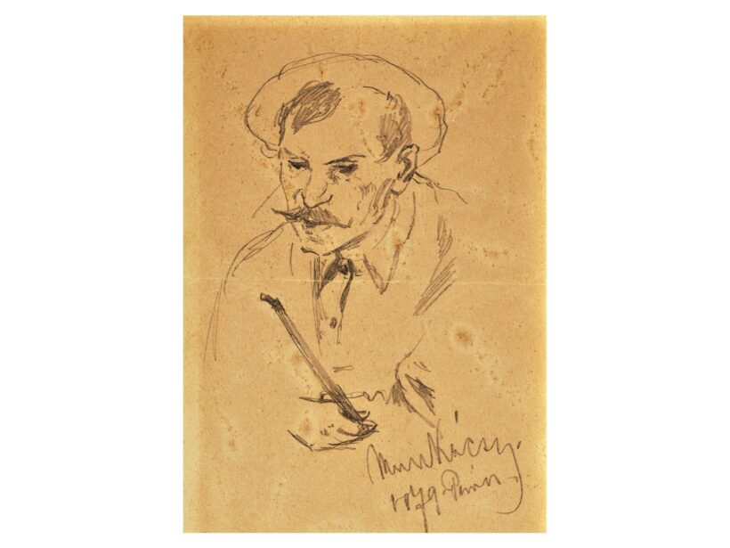 Munkácsy Mihály: Férfiportré, 1879