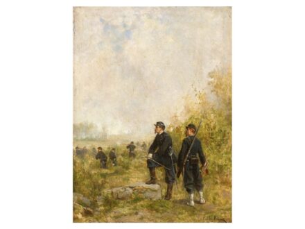 Paul Alexandre Protais: Csatajelenet (Katonák)