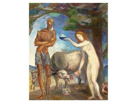 Kernstok Károly: Szent Antal megkísértése, 1923 körül
