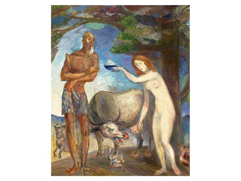 Kernstok Károly: Szent Antal megkísértése, 1923 körül