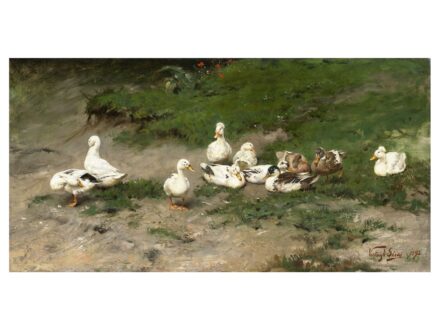 Vastagh Géza: Kacsák, 1892