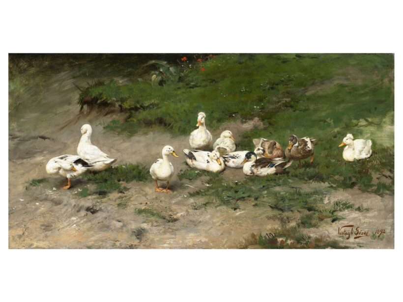 Vastagh Géza: Kacsák, 1892