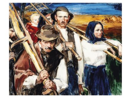 Vaszary János: Aratók, 1930 körül