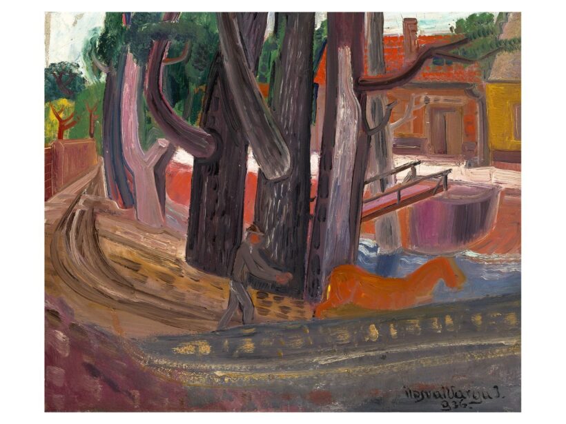 Ilosvai Varga István: Hazafelé (Szentendre), 1936