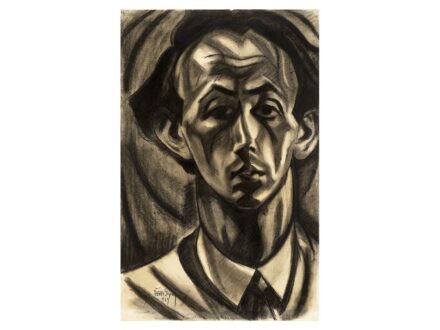 Vörös Géza: Önarckép, 1929