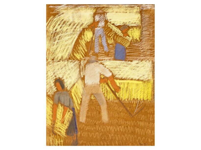 Bor Pál: Aratók, 1932