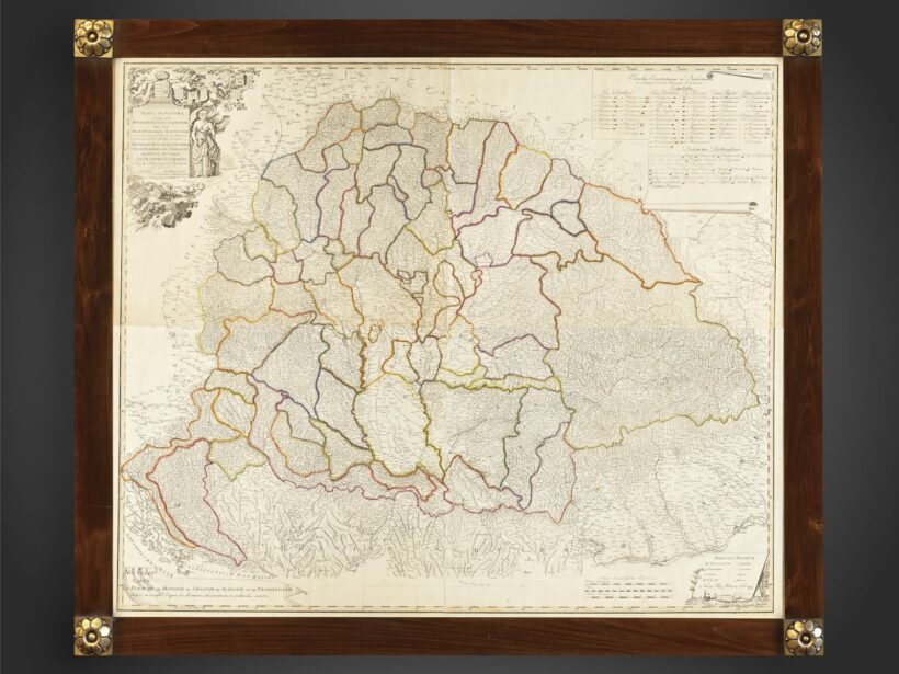Mappa Novissima Regnorum Hungariae, Croatiae, Slavoniae nec non Magni Principatus Transilvaniae …