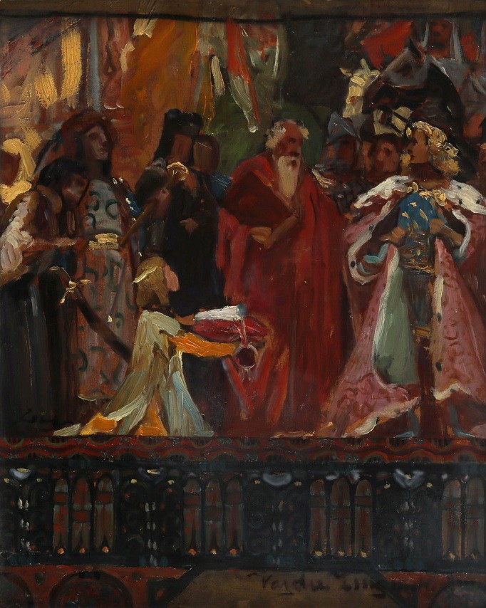 Vajda Zsigmond (1860 - 1931): Mátyás megkoronázása