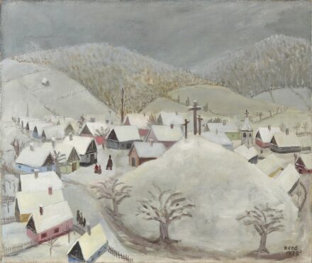 Redő Ferenc (1913 - 2012): Nógrádi falu, 1939