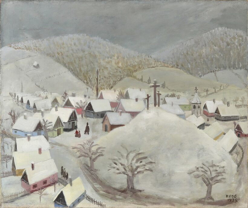 Redő Ferenc (1913 - 2012): Nógrádi falu, 1939