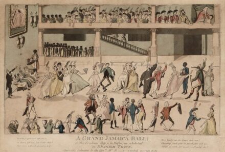 Abraham, James (katonatiszt): A nagy jamaicai bál, 1802