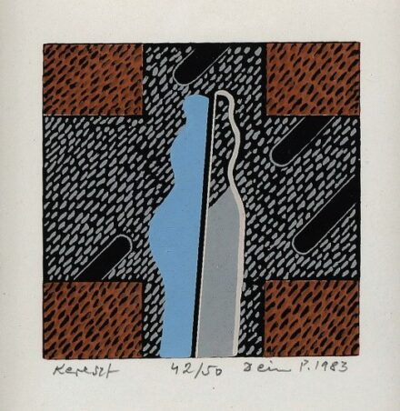 Deim Pál (1932 - 2016): Kereszt, 1983