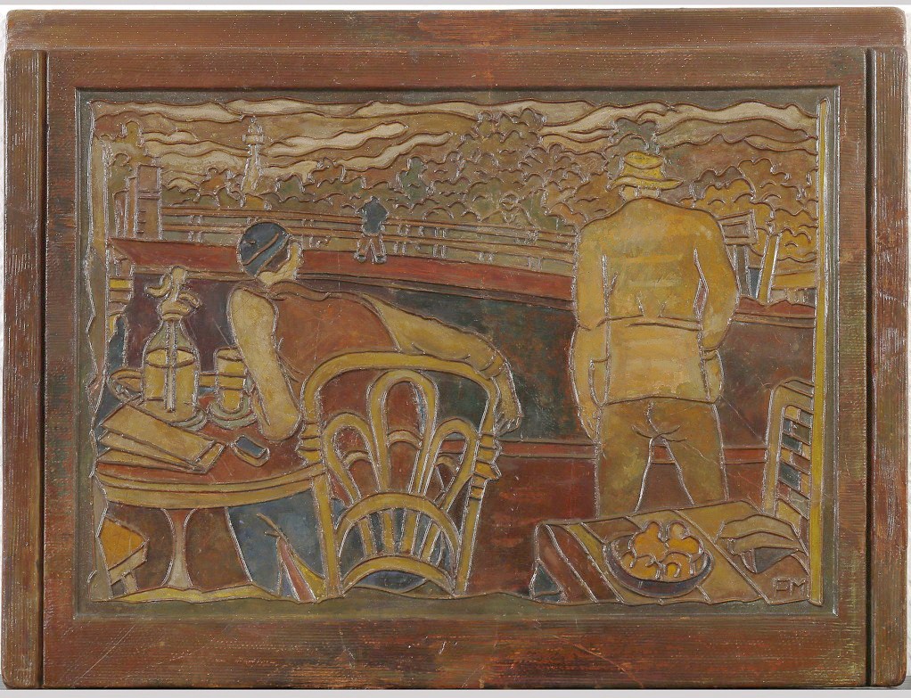 Farkasházy Miklós - Donner Gertrúd: Párizs környékén, 1935 körül