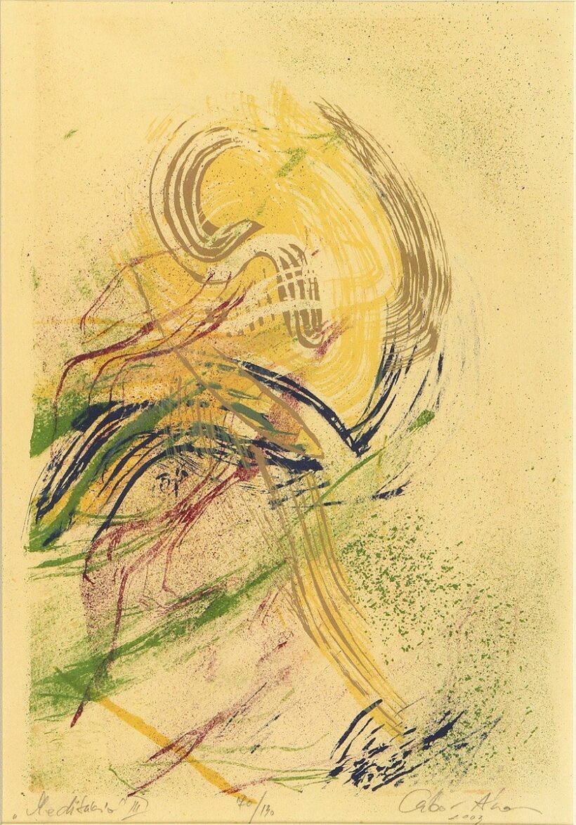 Gábor Áron (1954): Meditáció III., 2003