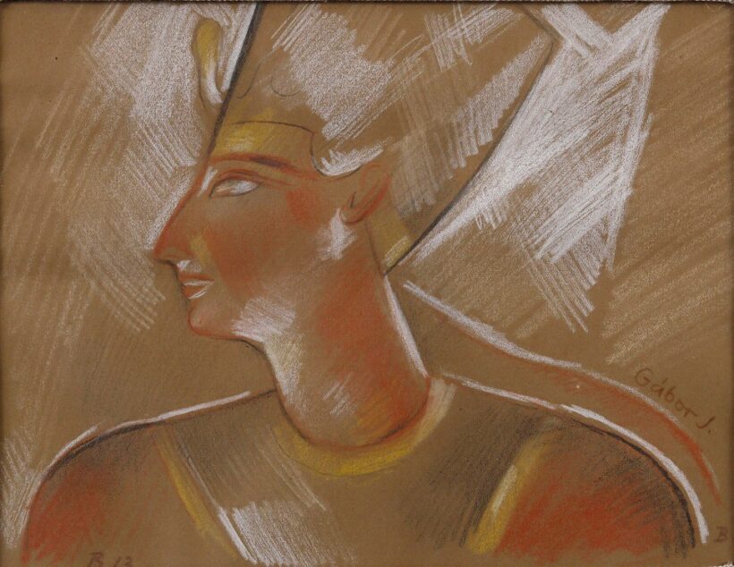 Gábor Jenő (1893 - 1968): Egyiptomi nőalak