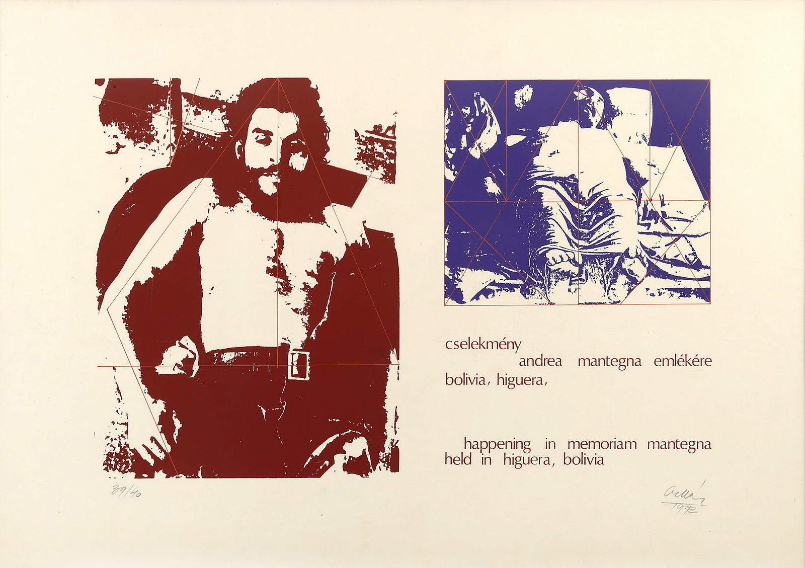 Gellér B. István (1946 - 2018): Mantegna emlékére, 1973