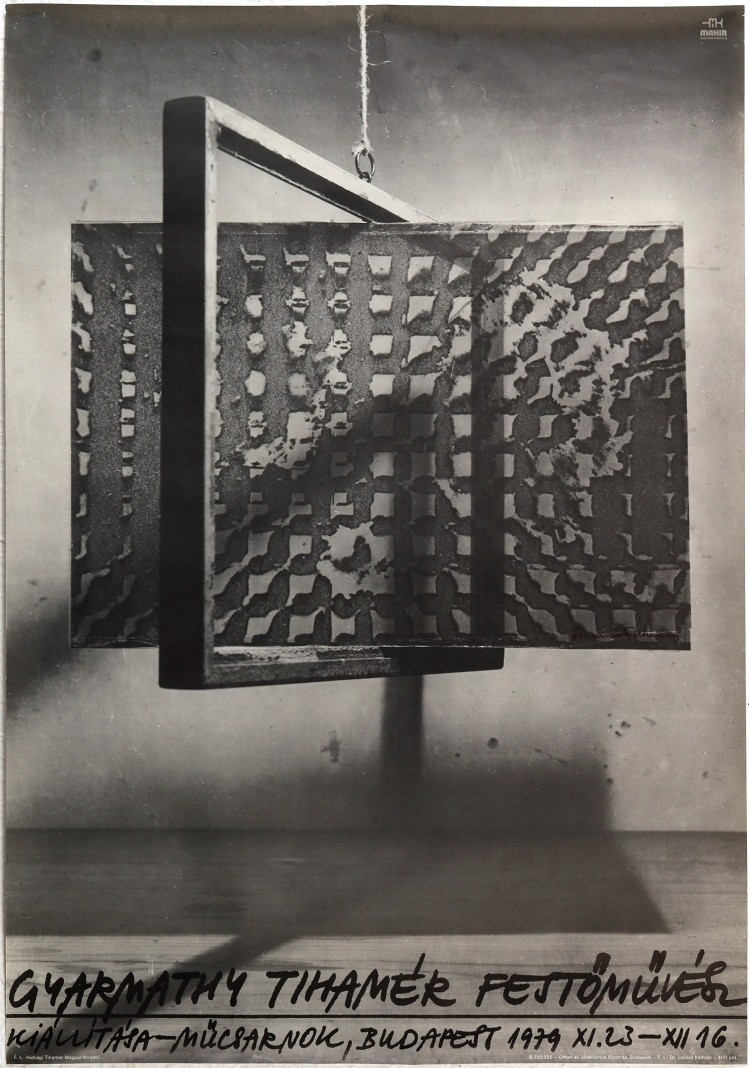 Gyarmathy Tihamér (1915 - 2005): Kiállítási plakát,  Műcsarnok, 1979.XI.23 - XII.16.