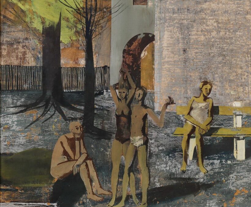 Káplár Ferenc (1937): Fürdő, 1966