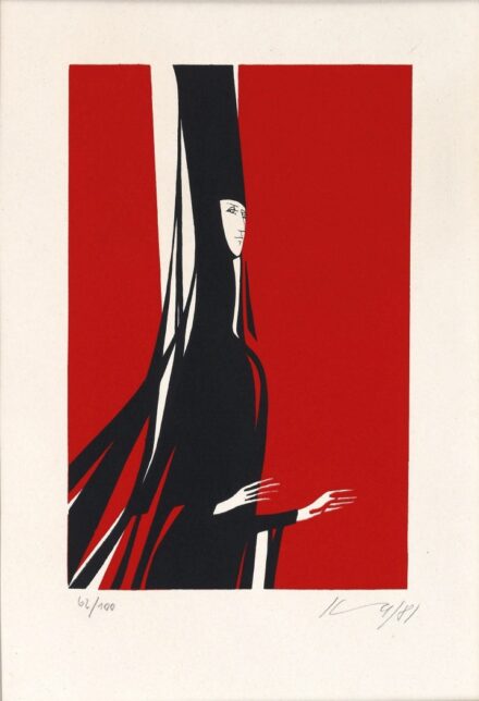 Kass János (1927 - 2010): Judit, 1981